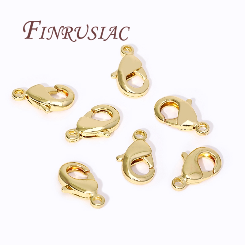 Gold Plated Jewelry - 18K 금도금 로브스터 클래스프(팔찌용), 스프링 클래스프(쥬얼리용),