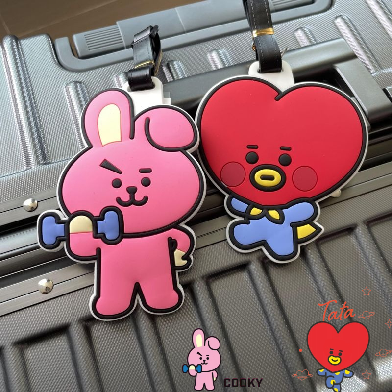 Travel Luggage Set - BT21 만화 귀여운 키체인 카와이 유니섹스