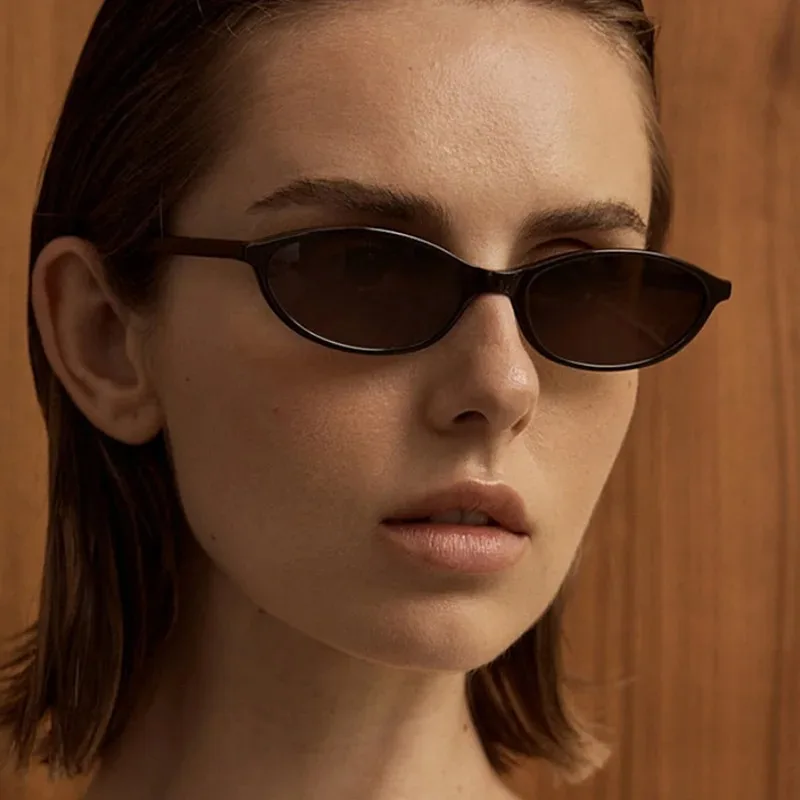 작은 타원형 선글라스, 여성용 빈티지 브랜드 디자이너  - Designer Sunglasses 리뷰 및 가격