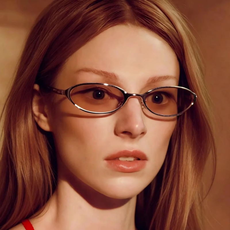 레트로 스타일의 타원형 디자인 선글라스, 여성용, 새로 - Designer Sunglasses 리뷰 및 가격