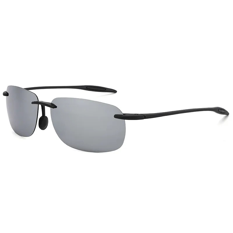 새로운 TR90 편광 선글라스 남녀 공용 프레임리스 운 - Sunglasses Uv400 리뷰 및 가격