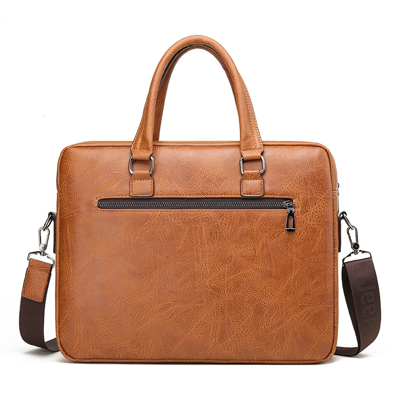 럭셔리 브랜드 남자 비즈니스 서류 가방 PU 가죽 메신 - Leather Briefcase 리뷰 및 가격