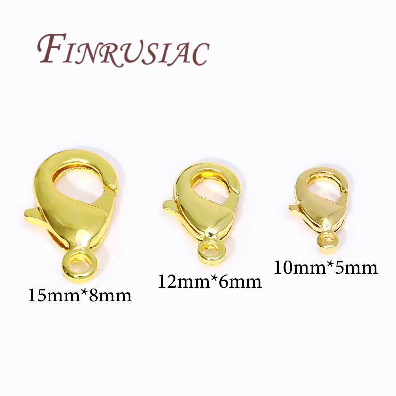 18K 금도금 로브스터 클래스프(팔찌용), 스프링 클래 - Gold Plated Jewelry 리뷰 및 가격