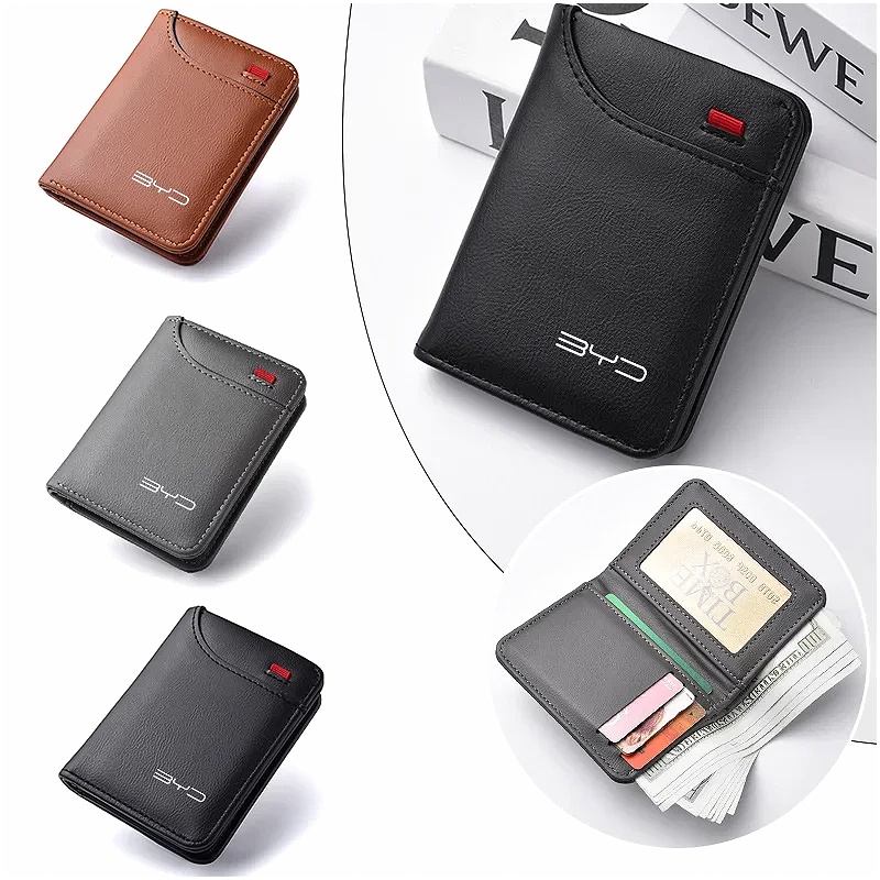 남성용 가죽 지갑, 서류 보관용, PU 가죽 소재, 슬 - Leather Wallet Men 리뷰 및 가격